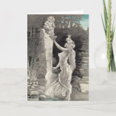 Engel en Godin Valentijn  Kaart (Voorkant)