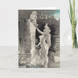 Engel en Godin Valentijn  Kaart
