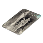 Engel en Godin Valentijn Magneet (Linkerzijde)