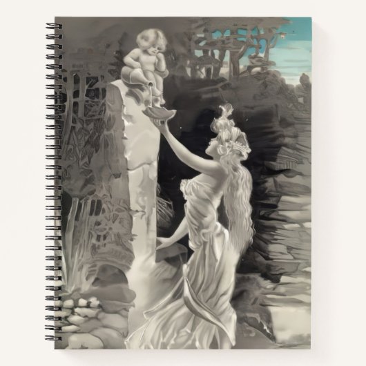 Engel en Godin Valentijn Notitieboek (Voorkant)