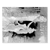 Engel en Godin Valentijn Rubberstempel (Afrduk)