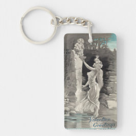Engel en Godin Valentijn Sleutelhanger