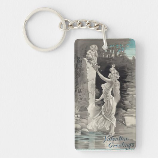 Engel en Godin Valentijn Sleutelhanger (Voorkant)