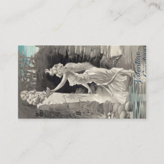 Engel en Godin Valentijn Visitekaartje (Voorkant)