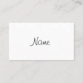 Engel en Godin Valentijn Visitekaartje (Achterkant)