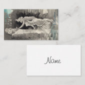 Engel en Godin Valentijn Visitekaartje (Voorkant / Achterkant)