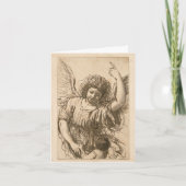 Engel en kind (Guercino) Kaart (Voorkant)