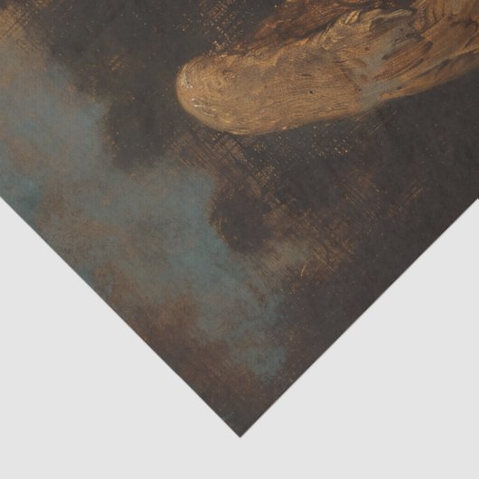  Engel en Labrador Dog Decoupage Tissuepapier (Detail)