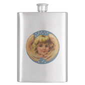 Engel- en sterflessen heupfles (Voorkant)