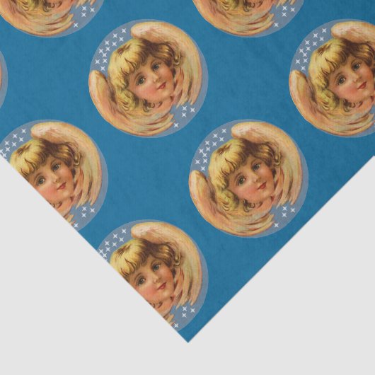 Engel en sterren tissuepapier (Detail)