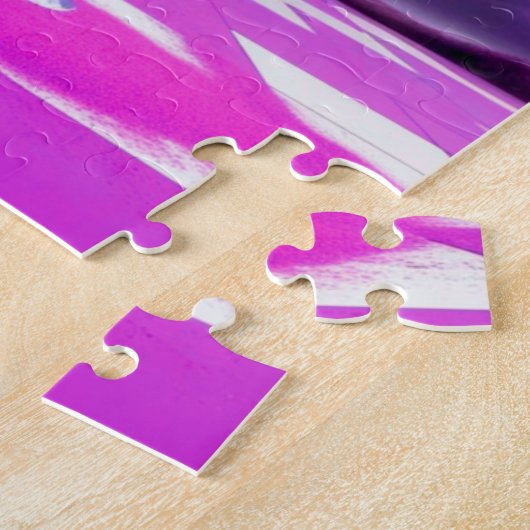 Engel en zandloper legpuzzel (Zijkant)