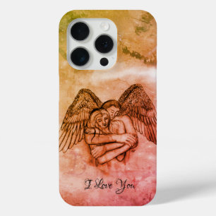 Engel Eros verliefd, ik hou van jou iPhone 15 Pro Case