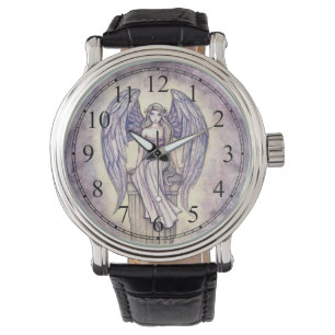 Engel Fantasy Kunst van Molly Harrison Horloge