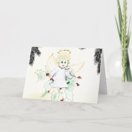 Engel Feestdagen Kaart