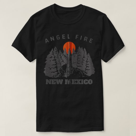 Engel Fire New Meico Mountain Biking T-shirt (Design voorkant)