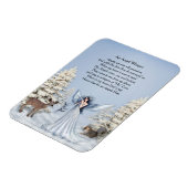 Engel fluistermagneten magneet (Linkerzijde)