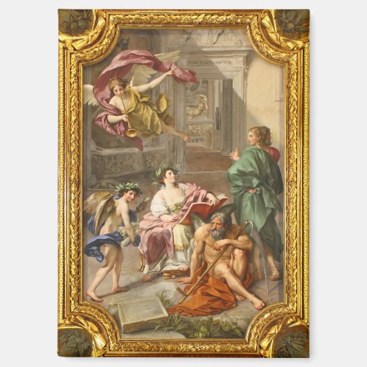 engel fresco magneet (Voorkant)