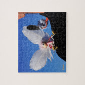 Engel fubby op mijn schouder met uitdagend Monster Legpuzzel (Verticaal)