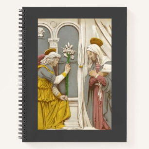 Engel Gabriël De Aankondiging Aan Maria Notitieboek