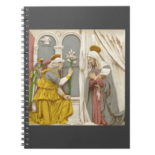 Engel Gabriël De Aankondiging Aan Maria Notitieboek