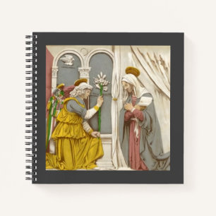 Engel Gabriël De Aankondiging Aan Maria Notitieboek
