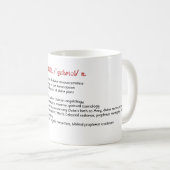 Engel Gabriel Lexicon, Boodschapper van Gods Plann Koffiemok (Voorkant rechts)