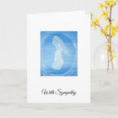 Engel Gabriel Sympathy Card Kaart (Gele Bloem)