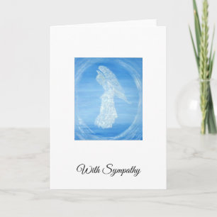 Engel Gabriel Sympathy Card Kaart