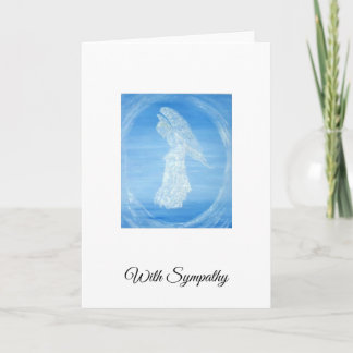 Engel Gabriel Sympathy Card Kaart