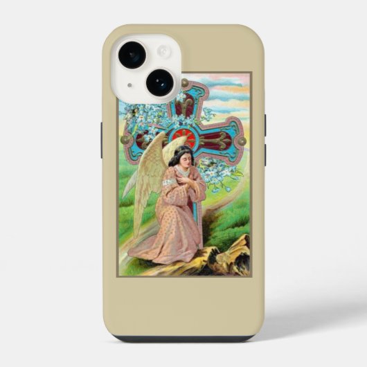Engel Gebed iPhone Hoesje (Achterkant)