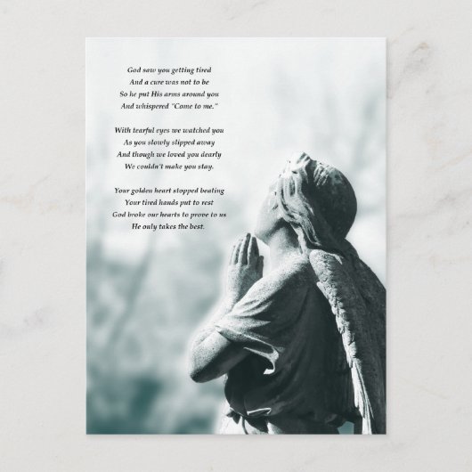 Engel Gebed Sympathie Kaarten (Voorkant)