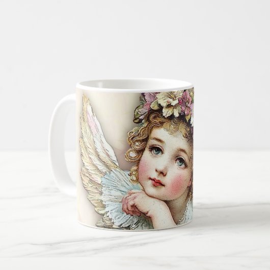 Engel Geest Koffiemok (Voorkant links)