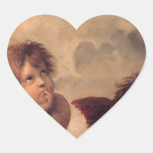 Engel Geloven Raphael Zegen Kuttig Hart Sticker