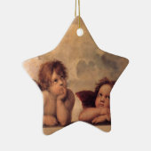 Engel Geloven Raphael Zegen Kuttig Keramisch Ornament (Rechts)