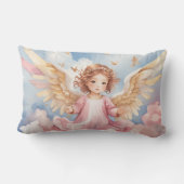 Engel Gepersonaliseerd Kussen voor kinderen of bab (Achterkant)