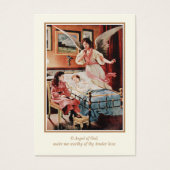 Engel Gods met Kinderen Gebed Heilige Kaart (Voorkant)