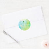 Engel Groen Blauw Aartsengel Raphael Stickers (Envelop)