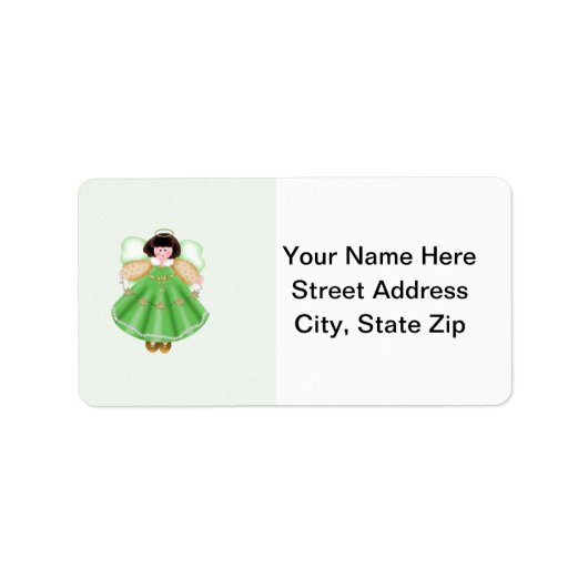 Engel (groen) etiket (Voorkant)