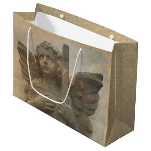  Engel Grote Gift Bag Groot Cadeauzakje (Voorkant Gekanteld)