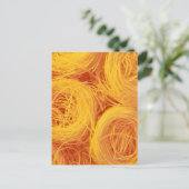 Engel haarpasta briefkaart (Staand voorkant)