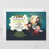 Engel Halloween Feest Kaart (Voorkant)