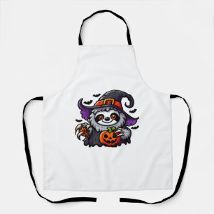 Engel Halloween Luiaard Heksenhoed Kostuum Griezel Schort