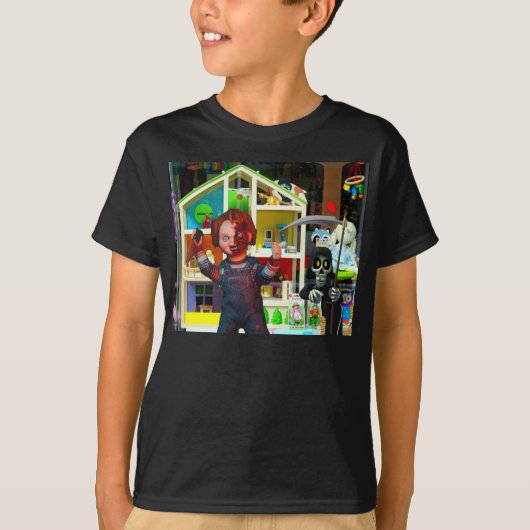 Engel Halloween. T-shirt (Voorkant)