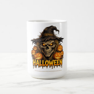 Engel Halloween Vogelverschrikker Schedel Koffiemok