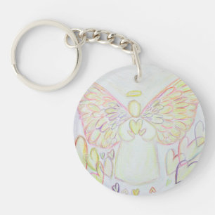 Engel Hearts Guardian Custom Sleutelhanger