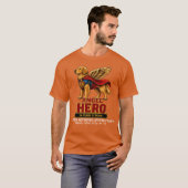 ENGEL HERO donker T-shirt (Voorkant volledig)