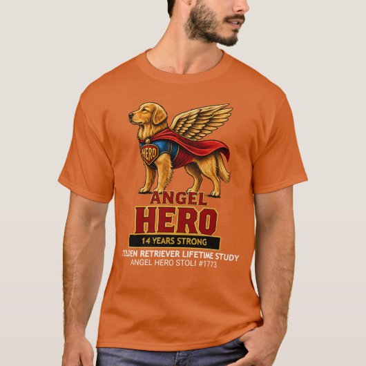 ENGEL HERO donker T-shirt (Voorkant)