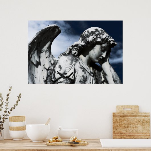 engel huilen poster (Keuken)