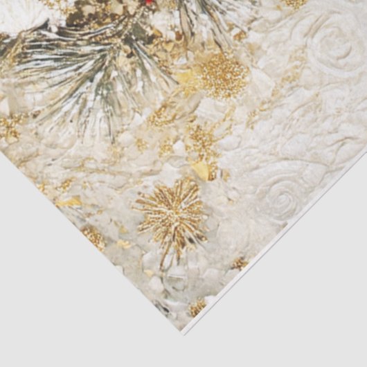 Engel in de boom tissuepapier (Detail)