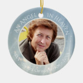Engel in de hemel | In Memory KeepSake Keramisch Ornament (Voorkant)